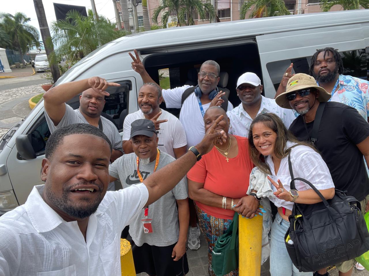 Group Family Transportation Tour Van Jamaica